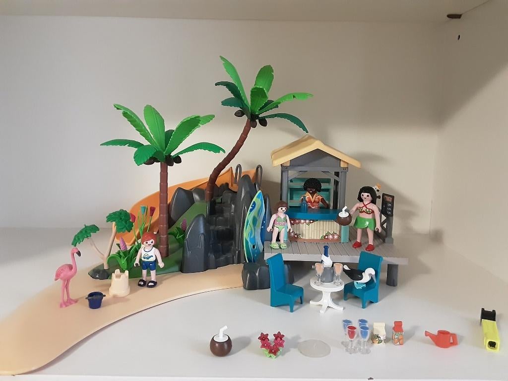 Bar de plage de luxe PlayMobil, Enlèvement ou Envoi, Comme neuf, Ensemble complet
