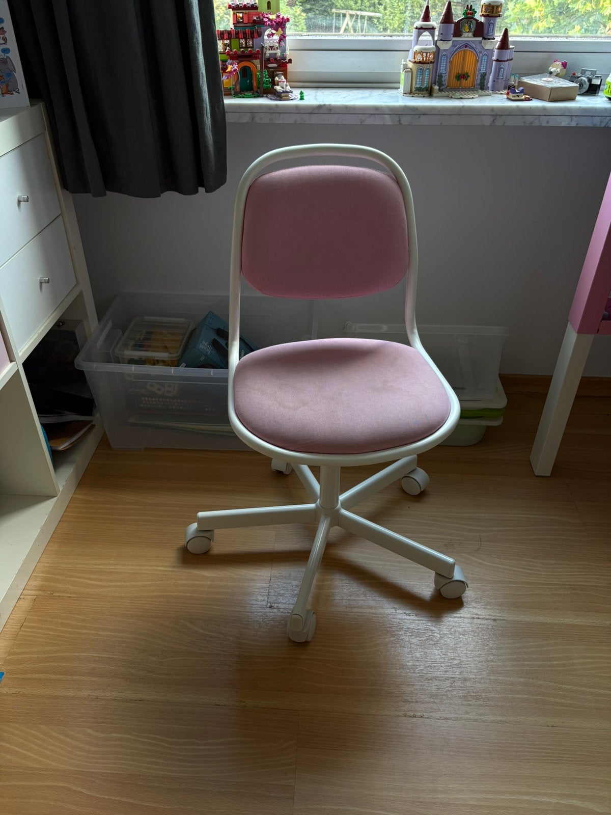 Bureaustoel (roze), Ophalen, Gebruikt, Roze, Bureaustoel