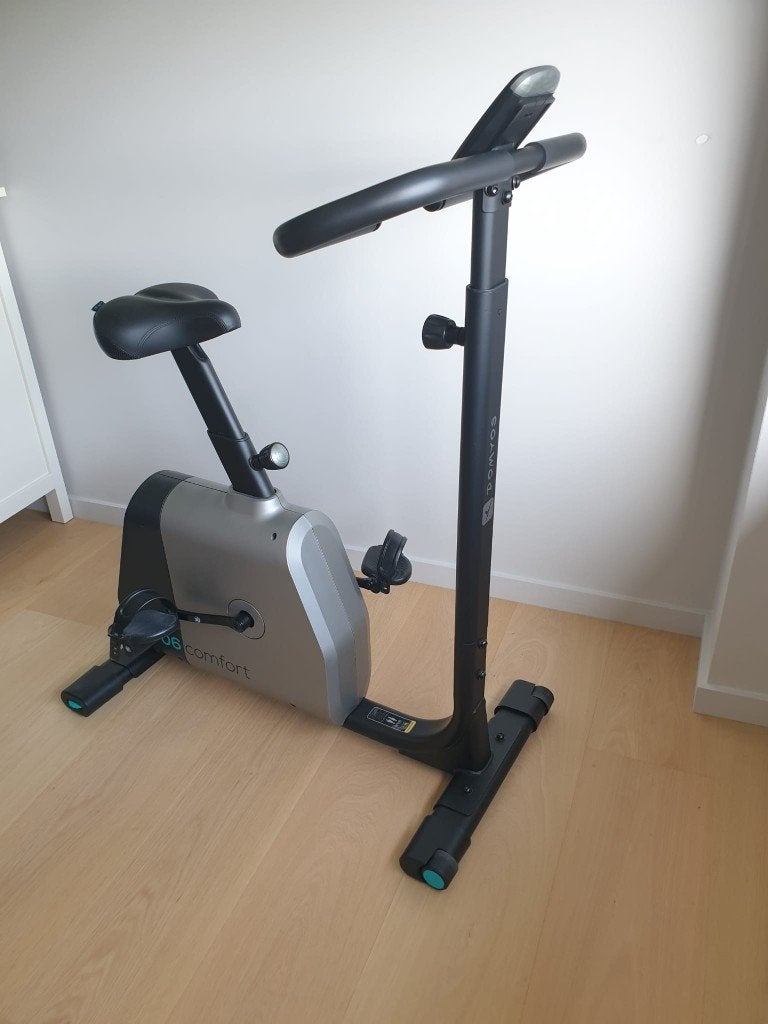 Vélo d’appartement DOMYOS 6 Comfort, Sports & Fitness, Comme neuf, Enlèvement, Métal, Vélo d'appartement