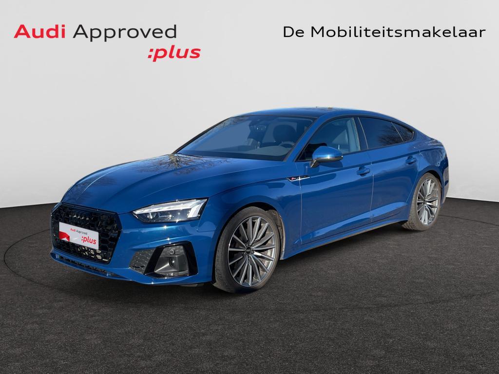 Audi A5 Sportback A5 Sportback 35 TFSI Sport Edition S troni, Auto's, Audi, 159 g/km, Zilver of Grijs, A5, Stadsauto