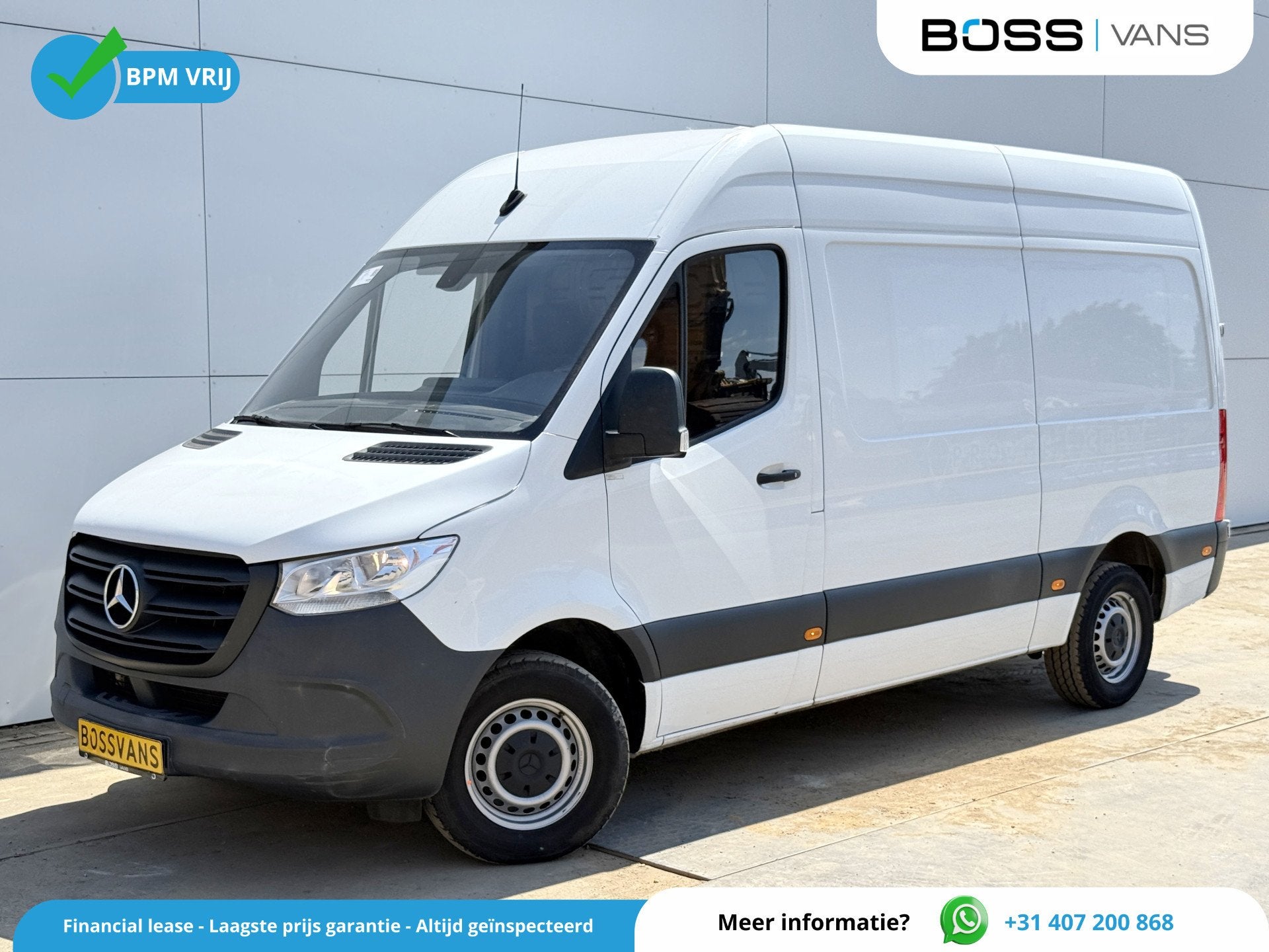 Mercedes-Benz Sprinter 315 1.9 CDI Automaat L2H2 Climate con, Auto's, Automaat, Gebruikt, 4 cilinders, Wit