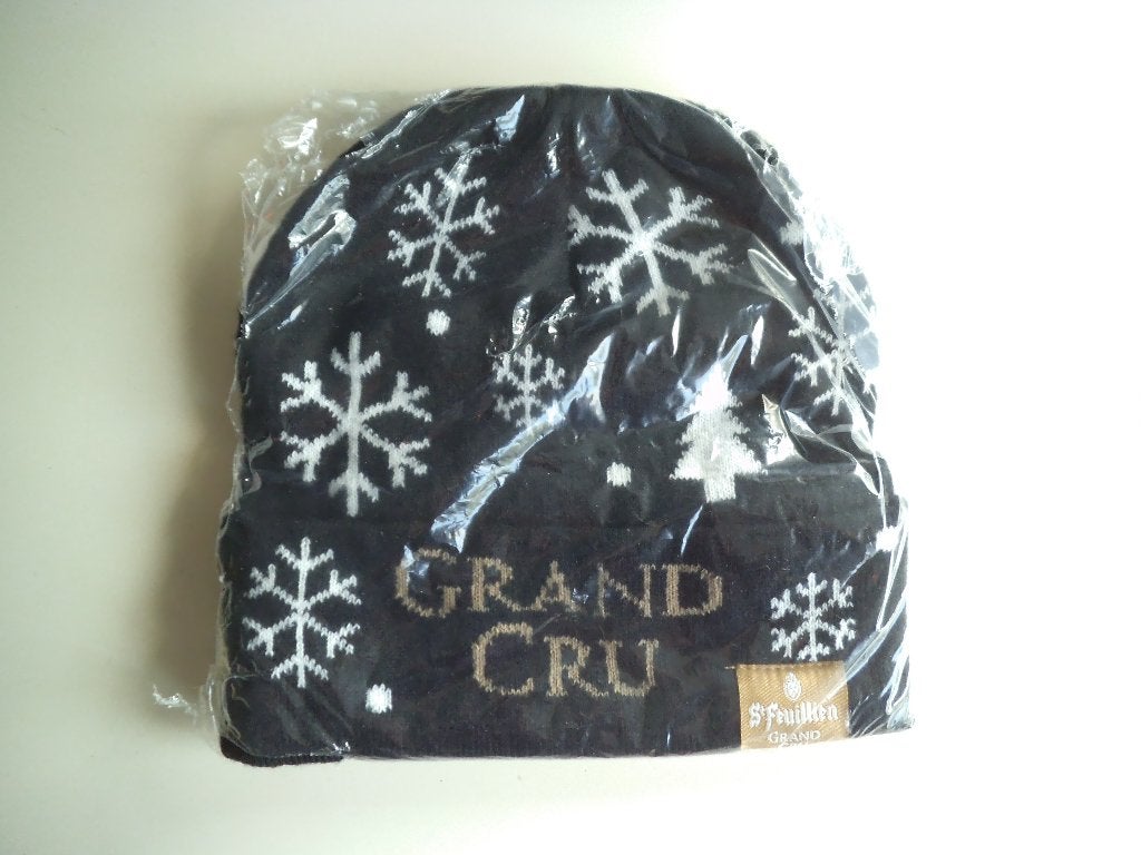 St Feuillien Grand Cru  muts  (nieuwstaat) Zwart, Enlèvement ou Envoi, Neuf, Vêtements, Autres marques