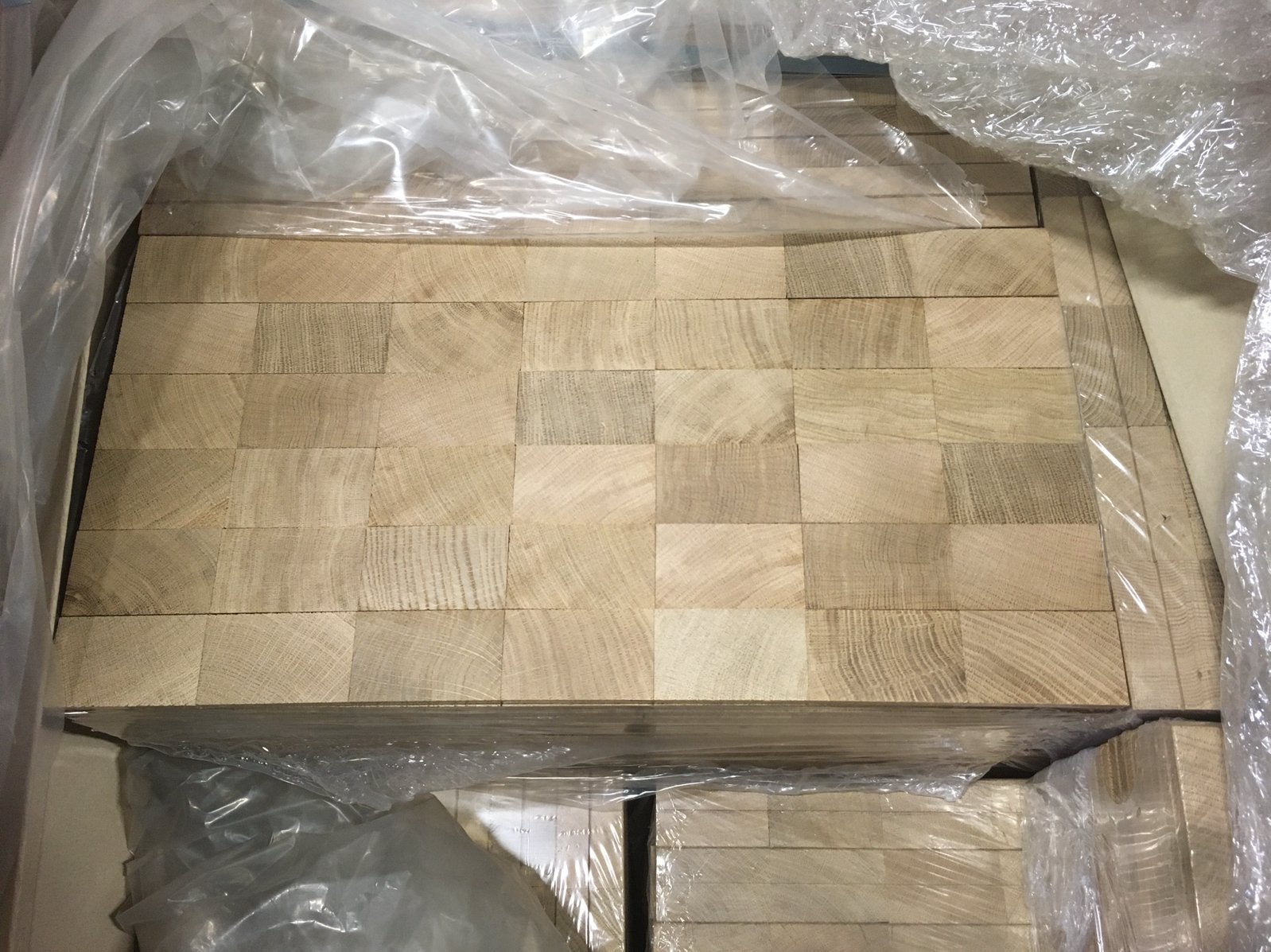 Parquet en chêne : bois de bout, Bricolage & Construction, Enlèvement, Neuf, Chêne