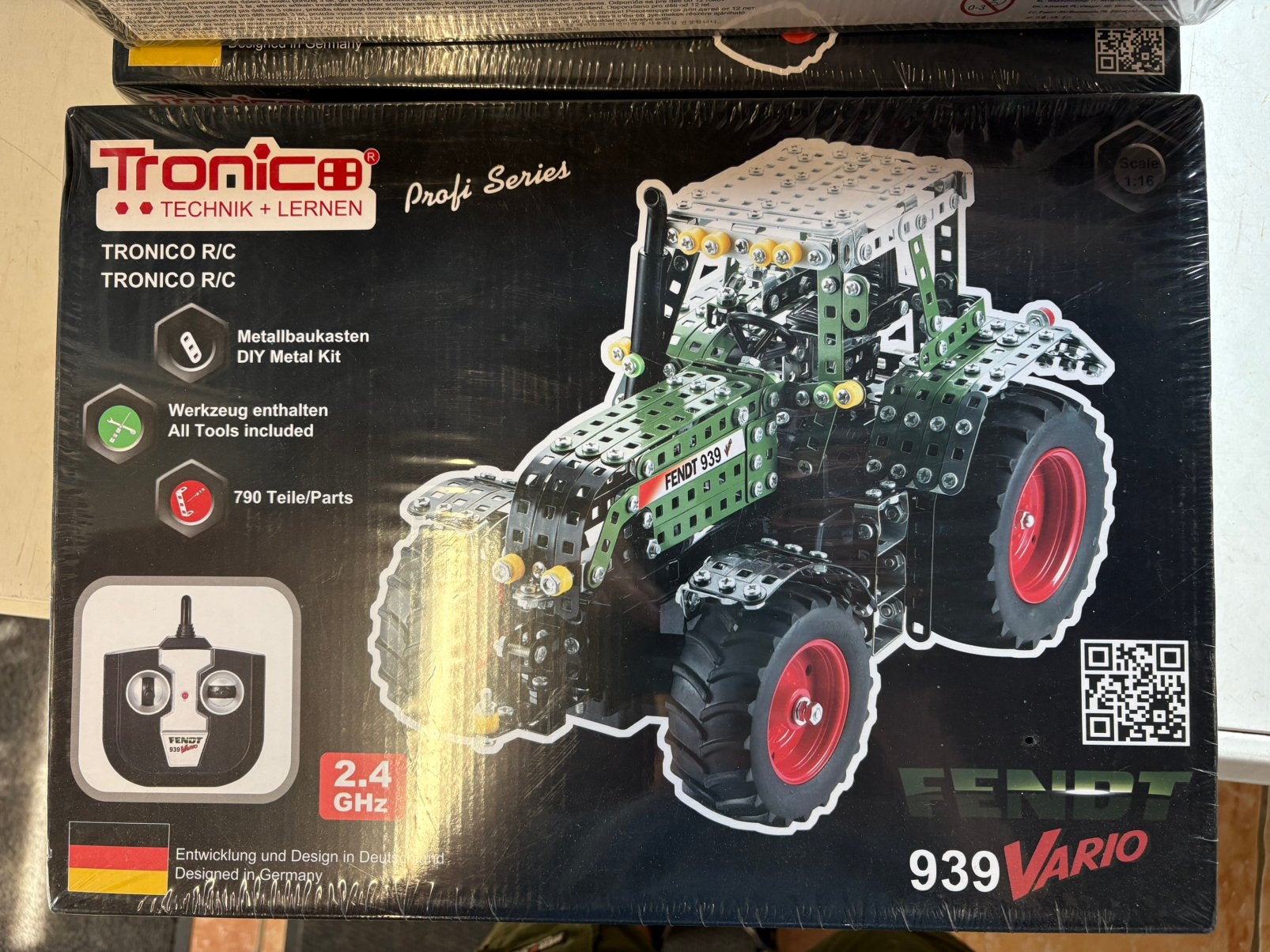 Tracteur Mecano + chariot, Enfants & Bébés, Enlèvement, Neuf