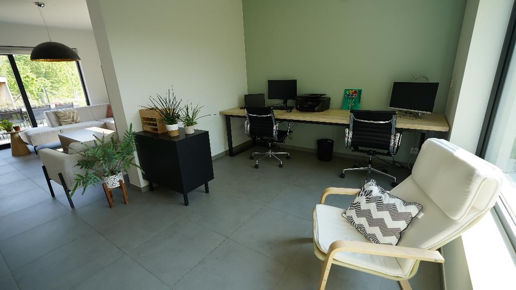 Bureau (of eettafel) 3m, Huis en Inrichting, Ophalen, 300 cm, Zo goed als nieuw, 79 cm
