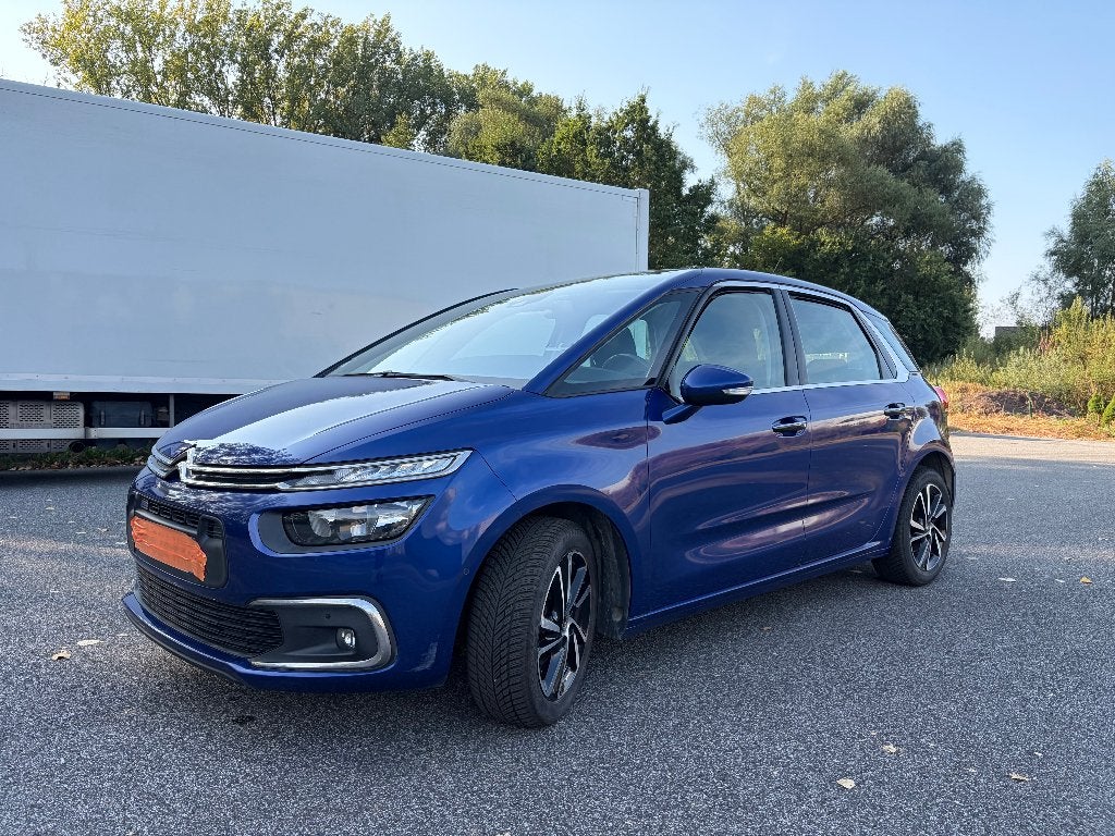 Citroën C4 Automaat (2017) – Euro 6 – Goed onderhouden, Euro 6, 1199 cc, Blauw, 115 g/km