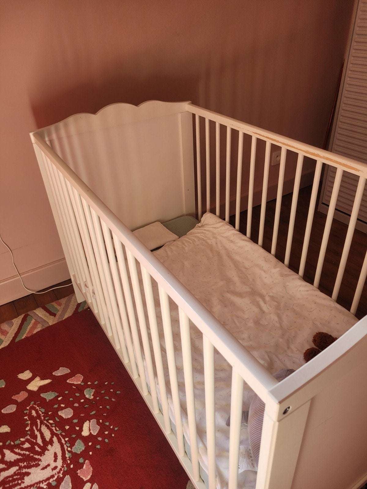 Babybedje ikea, Ophalen