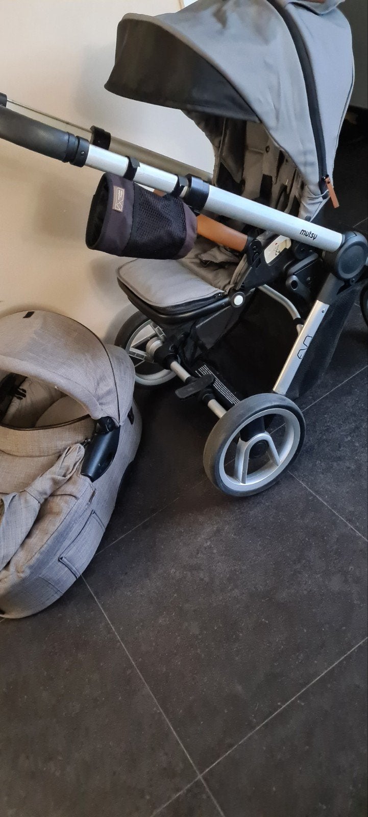 mutsy evo, Gebruikt, Met reiswieg, Mutsy, Ophalen