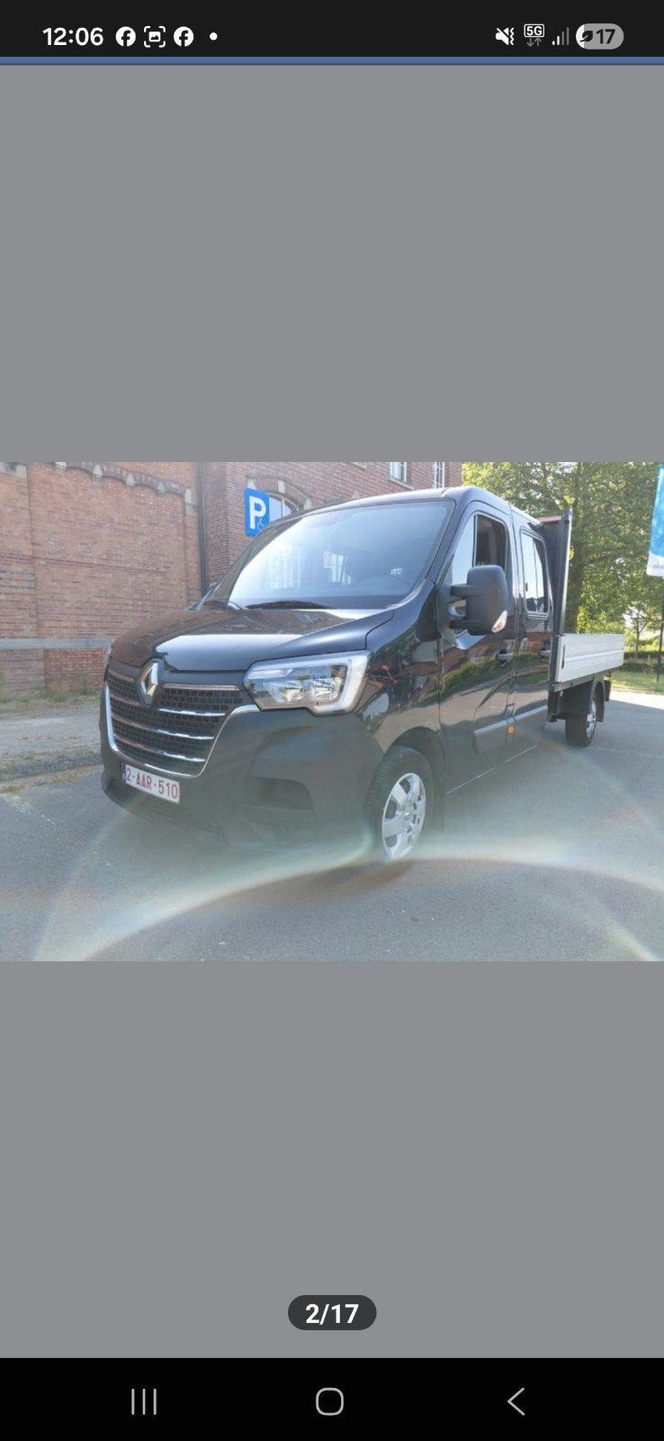Renault master halfcabinebakwagen, Achat, Euro 6, Renault, Diesel