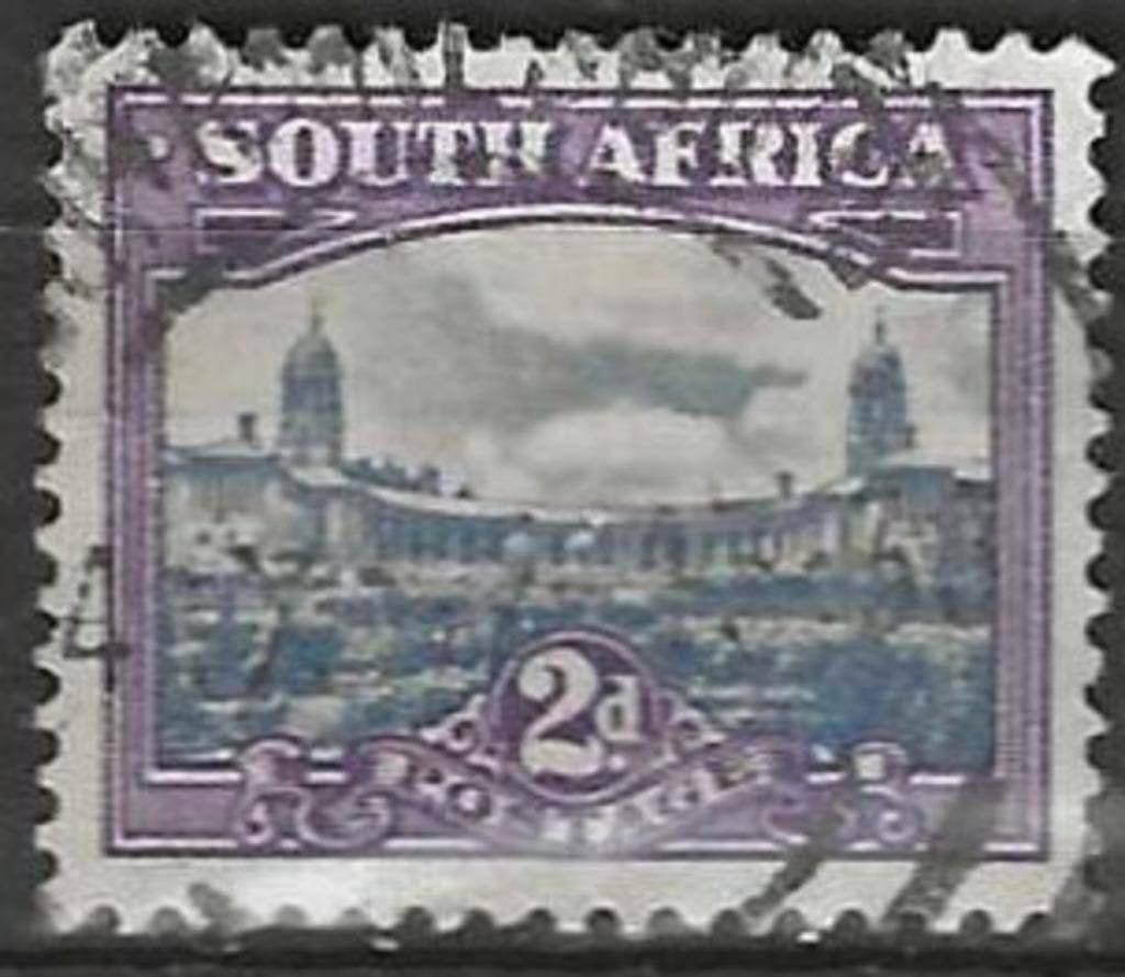 Afrique du Sud 1950 - Yvert 182 - Union Building (ST), Timbres & Monnaies, Timbres | Afrique, Envoi, Afrique du Sud, Affranchi
