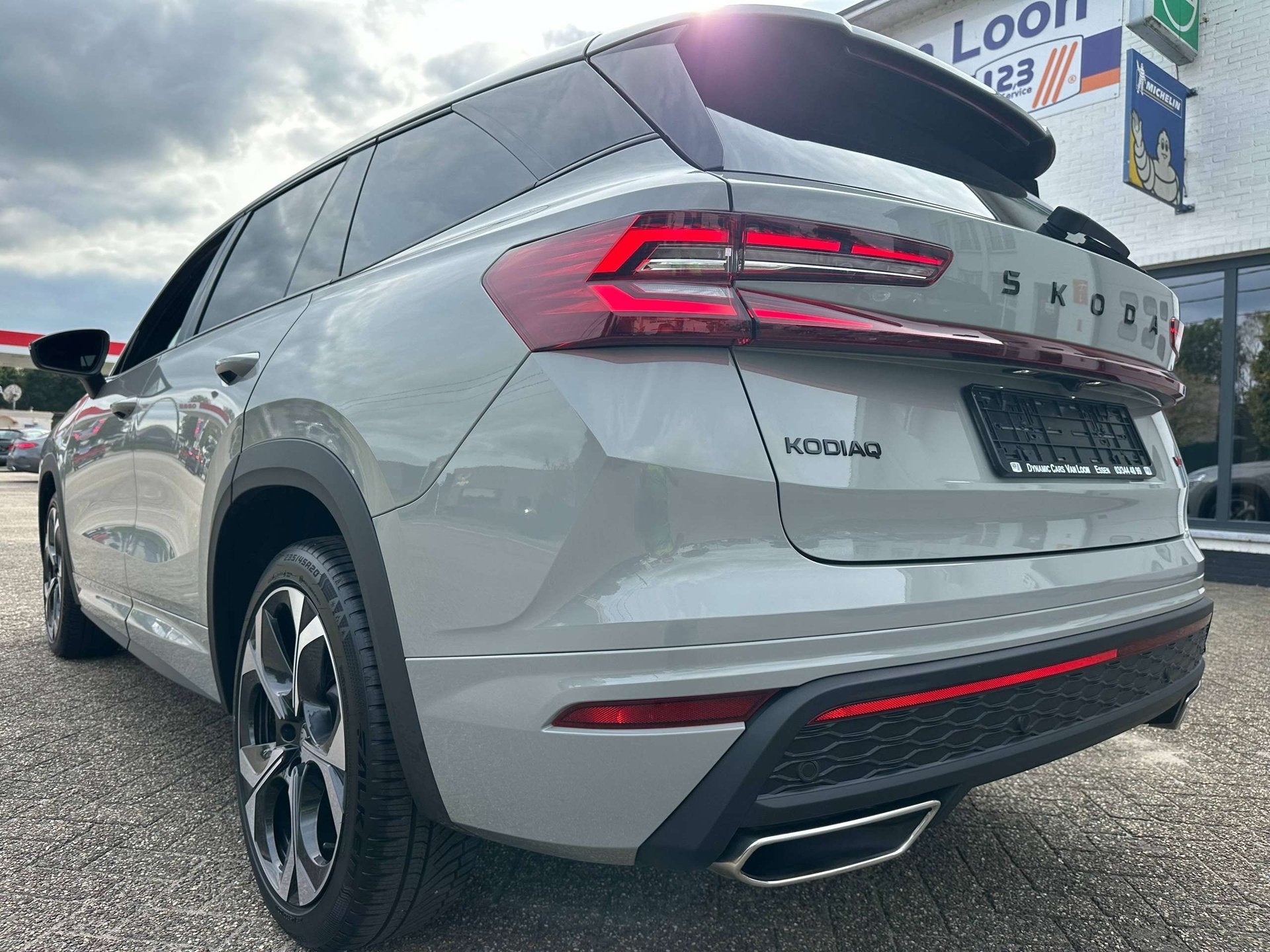 Skoda Kodiaq 2.0 RS 265Pk 4x4 DSG Full Option Navi Pdc Camer, Auto's, Automaat, Gebruikt, Euro 6, 4 cilinders