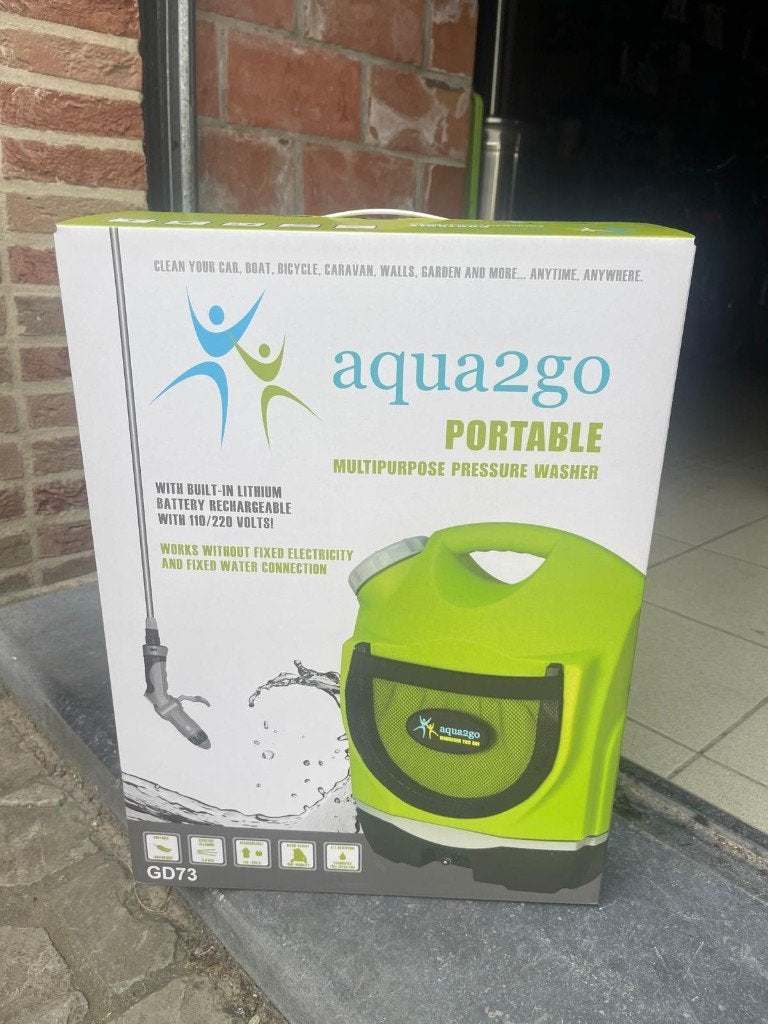 Mobiele hogedrukreiniger Accu GD73 Aqua2Go, Enlèvement, Neuf, Batterie, Aqua2Go