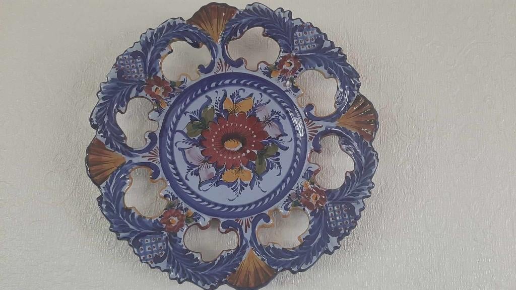 ANTIEK BORD PORSELEIN, Ophalen of Verzenden