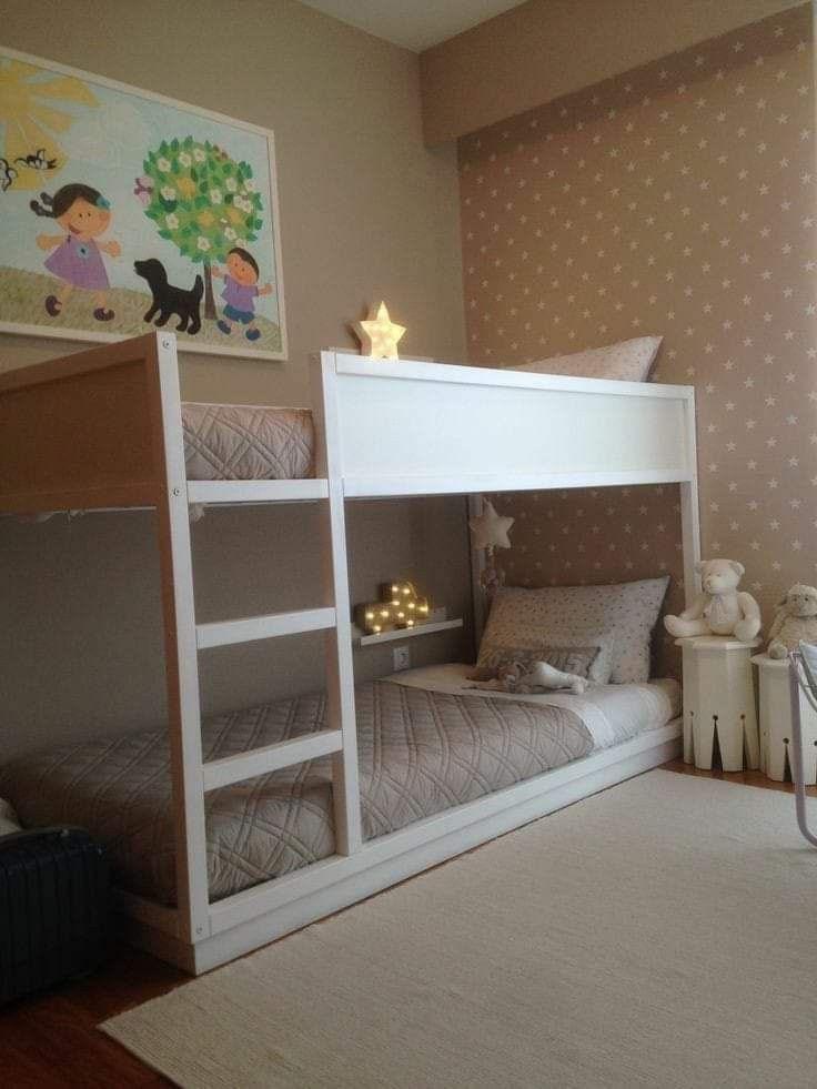 Ikea KURA hoogslaper bed (WIT), Ophalen, Gebruikt, Hoogslaper