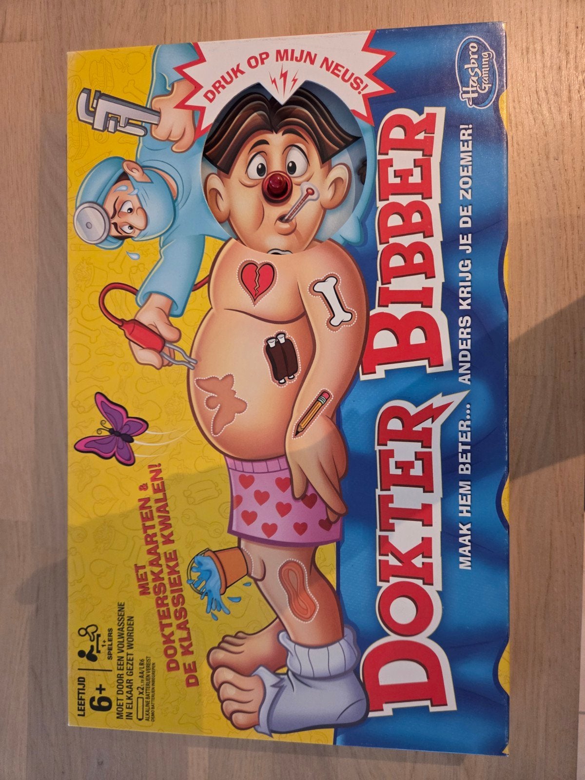 Dokter Bibber, Hobby en Vrije tijd, Een of twee spelers, Ophalen, Gebruikt, HASBRO