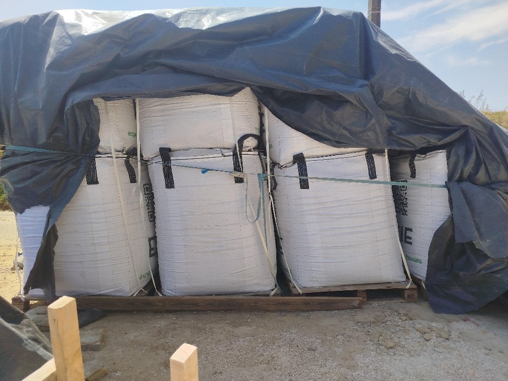 Chaux-chanvre en vrac – 6 big bags –, Enlèvement, Neuf