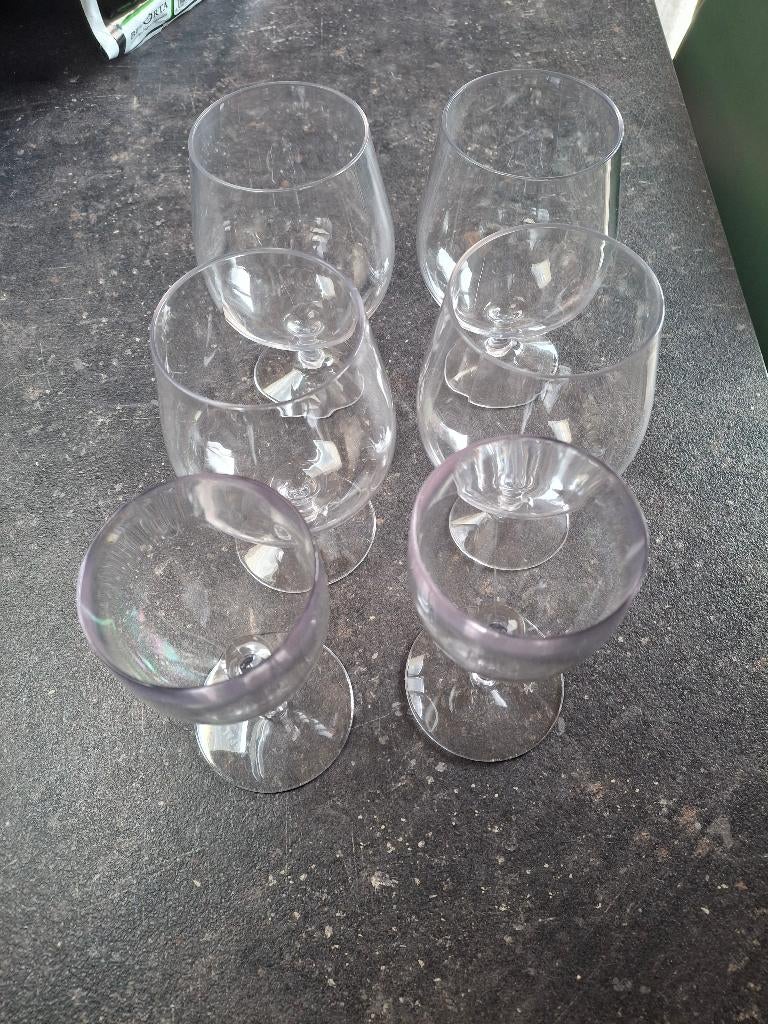6 plastic glazen om te kamperen in nieuwstaat, Enlèvement ou Envoi, Comme neuf
