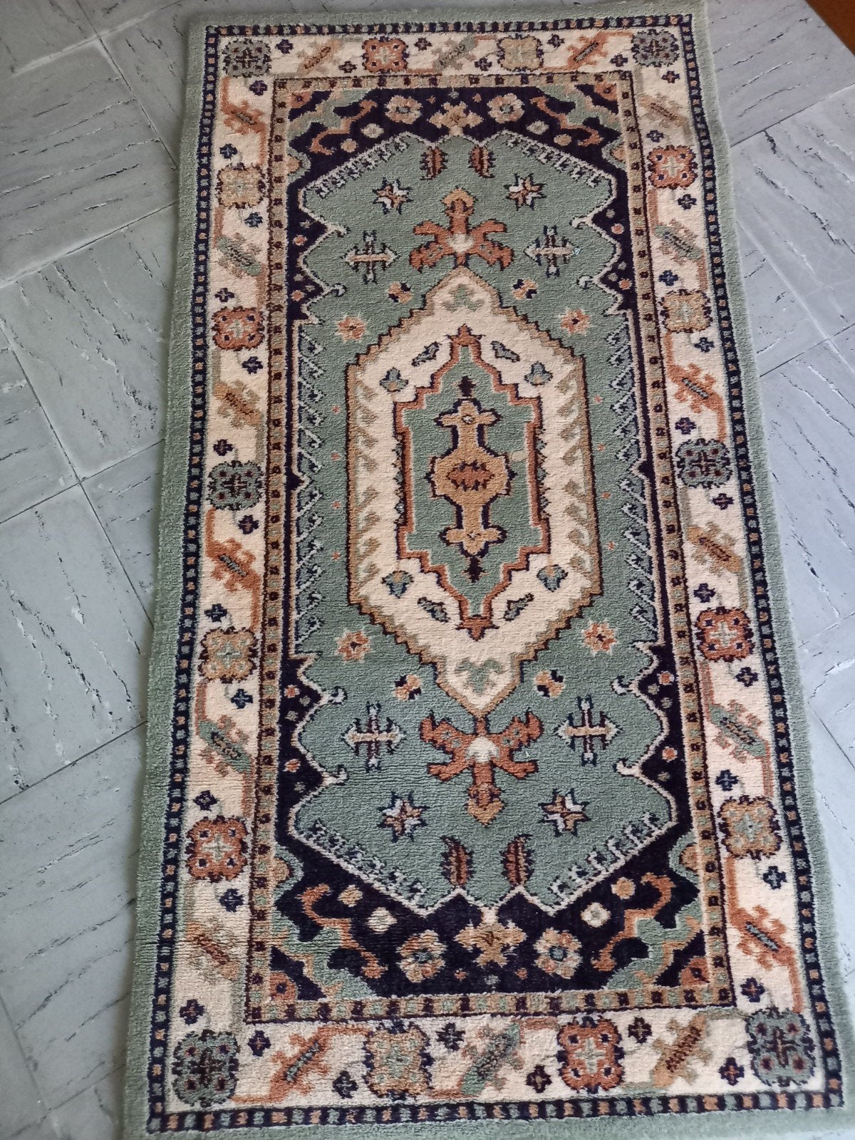 Vintage wollen Ouzhak-stijl karpet., Enlèvement