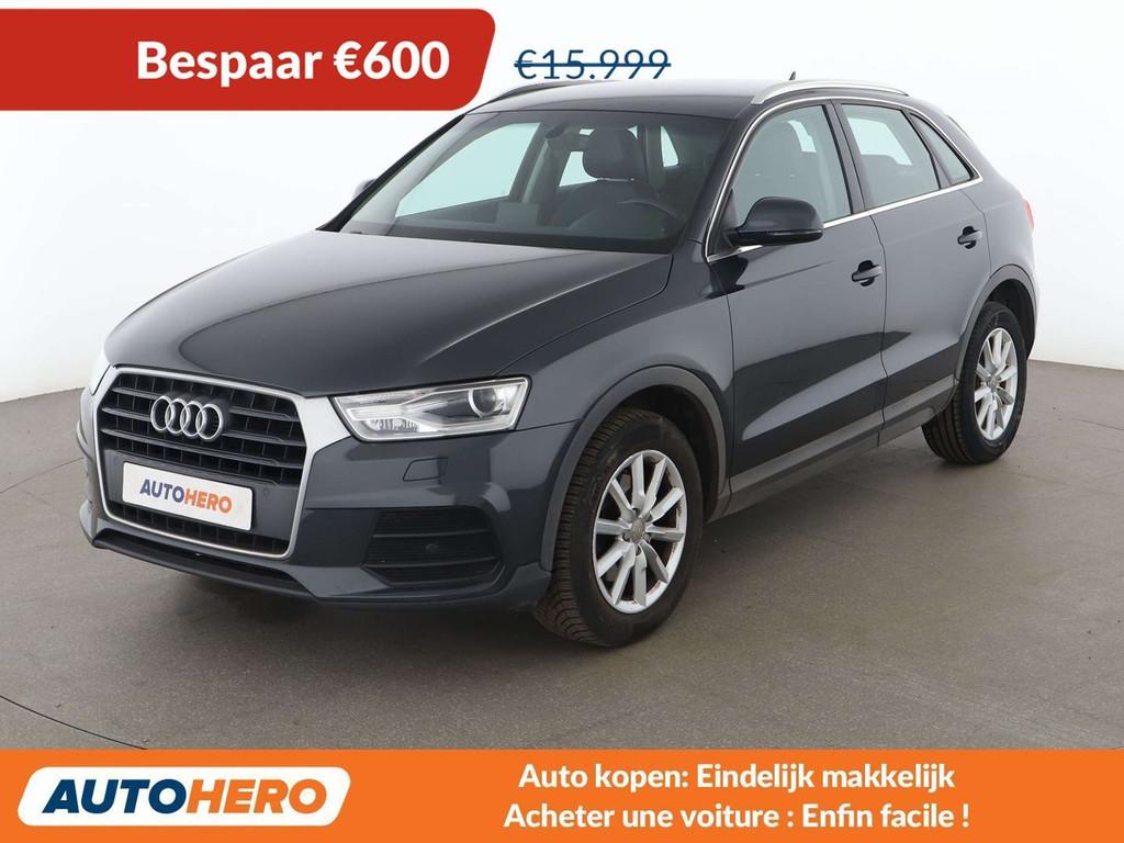 Audi Q3 1.4 TFSI (bj 2018), Auto's, Audi, Voorwielaandrijving, Gebruikt, Zwart, Leder
