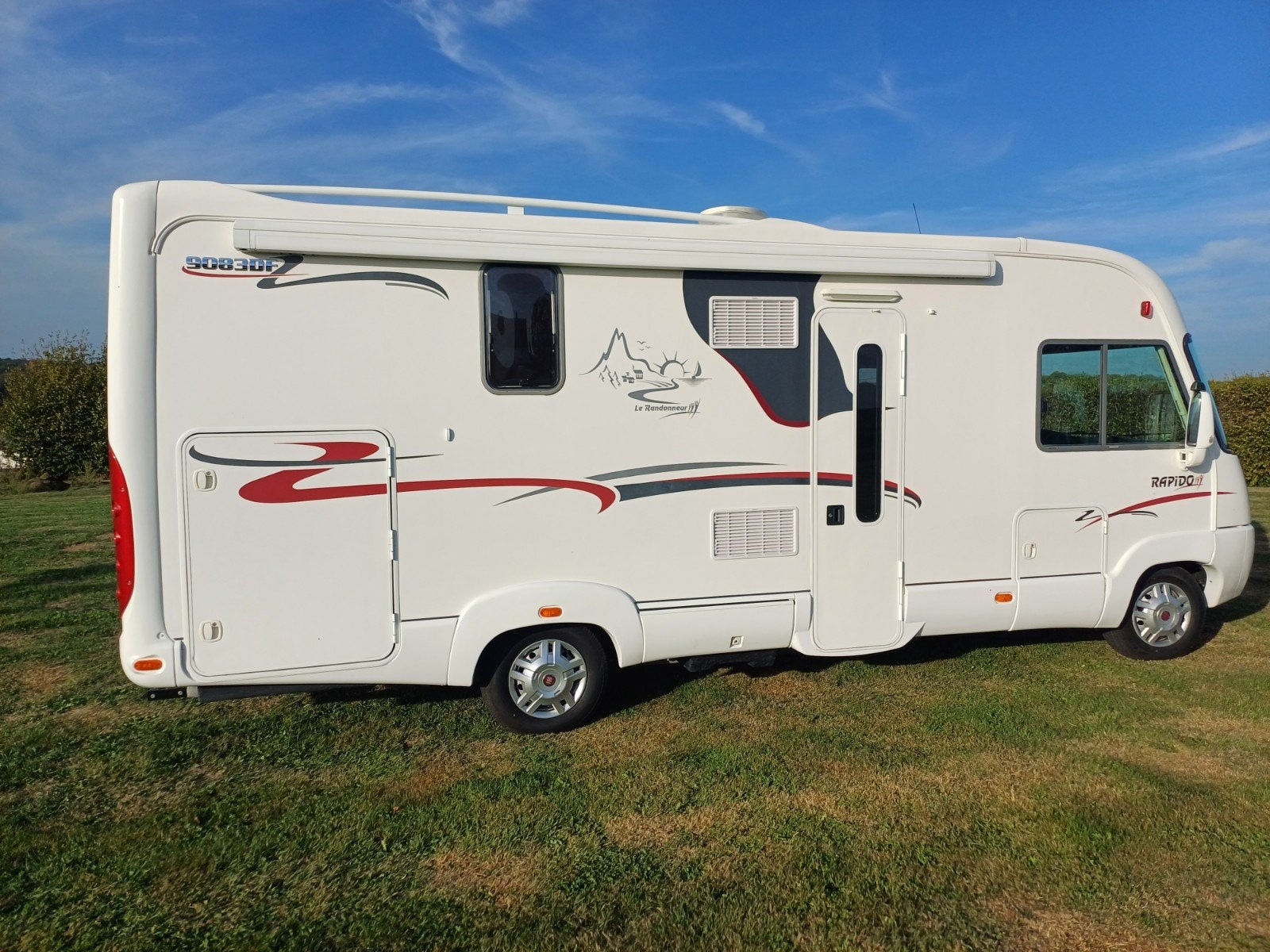 rapido 9083DF, Fiat, Télévision, Particulier, Fiat