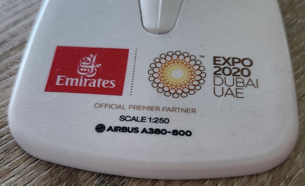 Schaalmodel Emirates A380 Expo 2020, Verzamelen, Ophalen, Nieuw, Schaalmodel