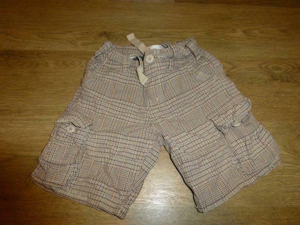 beige gestreepte short van CKS maat 104, Broek, Gebruikt, Cks, Ophalen of Verzenden