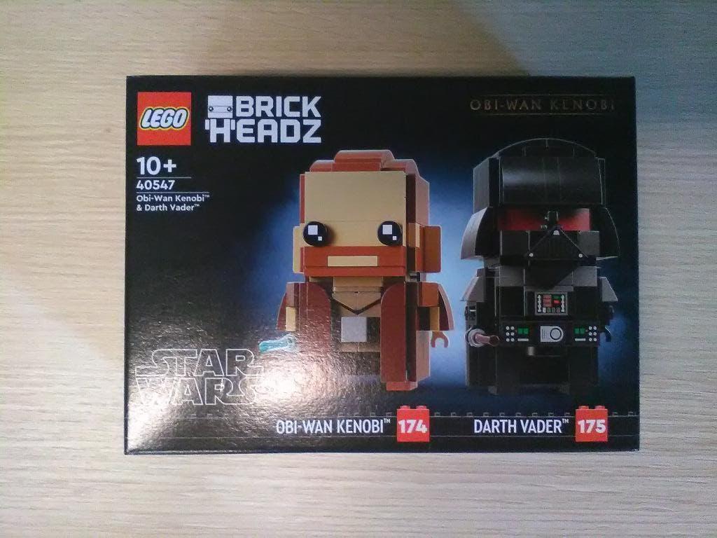 Lego 40547  – Obi-Wan Kenobi & Darth Vader – NIEUW, BrickHeadz, Lego, Nieuw, Ophalen of Verzenden