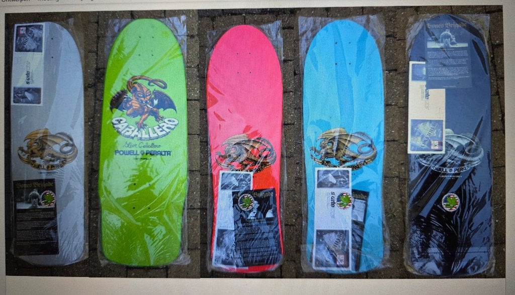 Powell Peralta Reissue Decks (5 stuks - MINT IN SHRINK), Sport en Fitness, Skateboarden, Ophalen of Verzenden, Nieuw, Skateboard