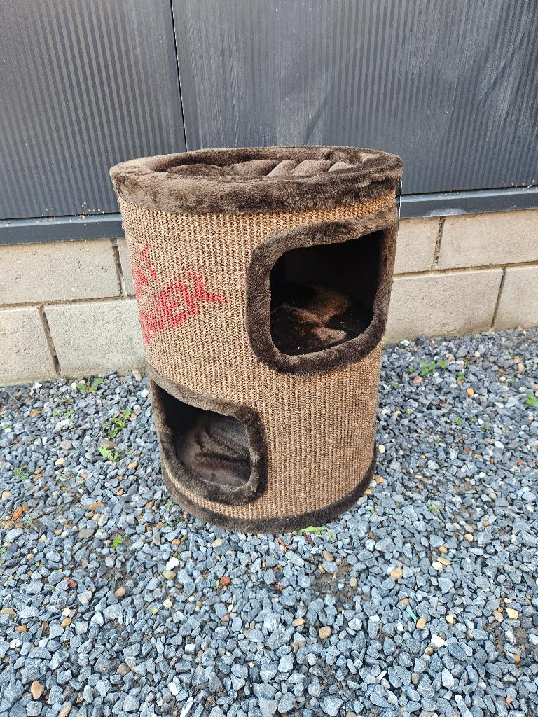nieuwe kattenkrabpaal tonki bruin, Animaux & Accessoires, Meubles griffoirs pour chats, Neuf, Enlèvement