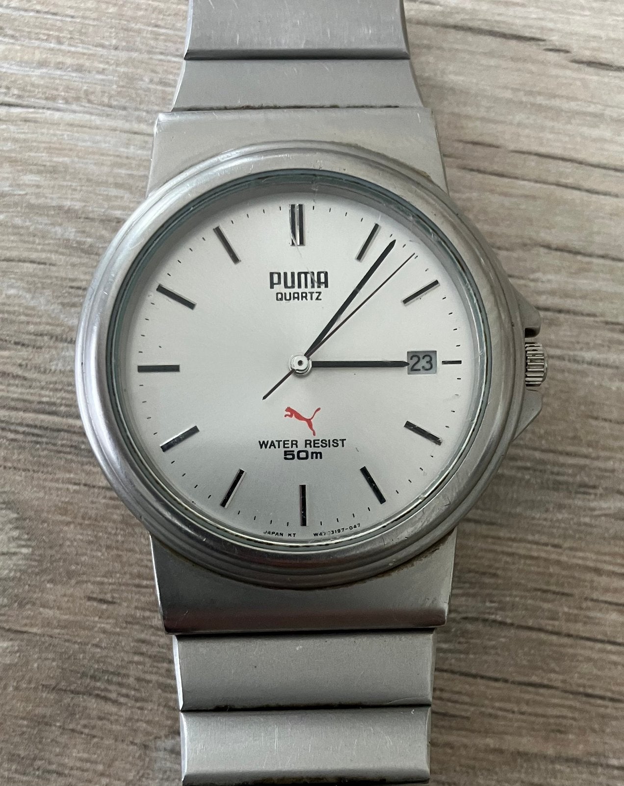 MONTRE PUMA, Enlèvement