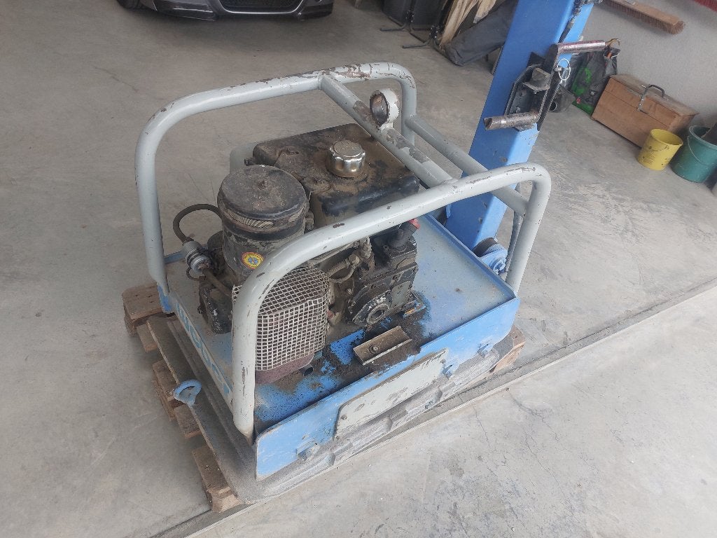 Plaque vibrante Weber 540 kg, Enlèvement, Utilisé