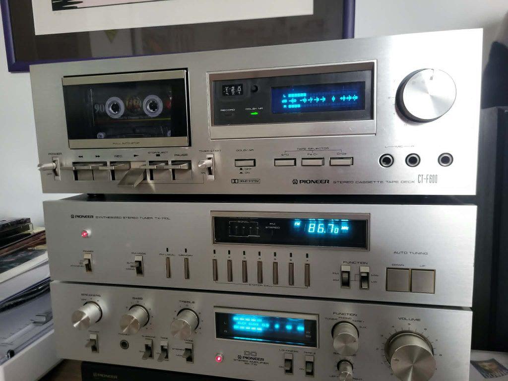 Pioneer stéréo cassette CT-F600, Enlèvement, Simple, Autres marques