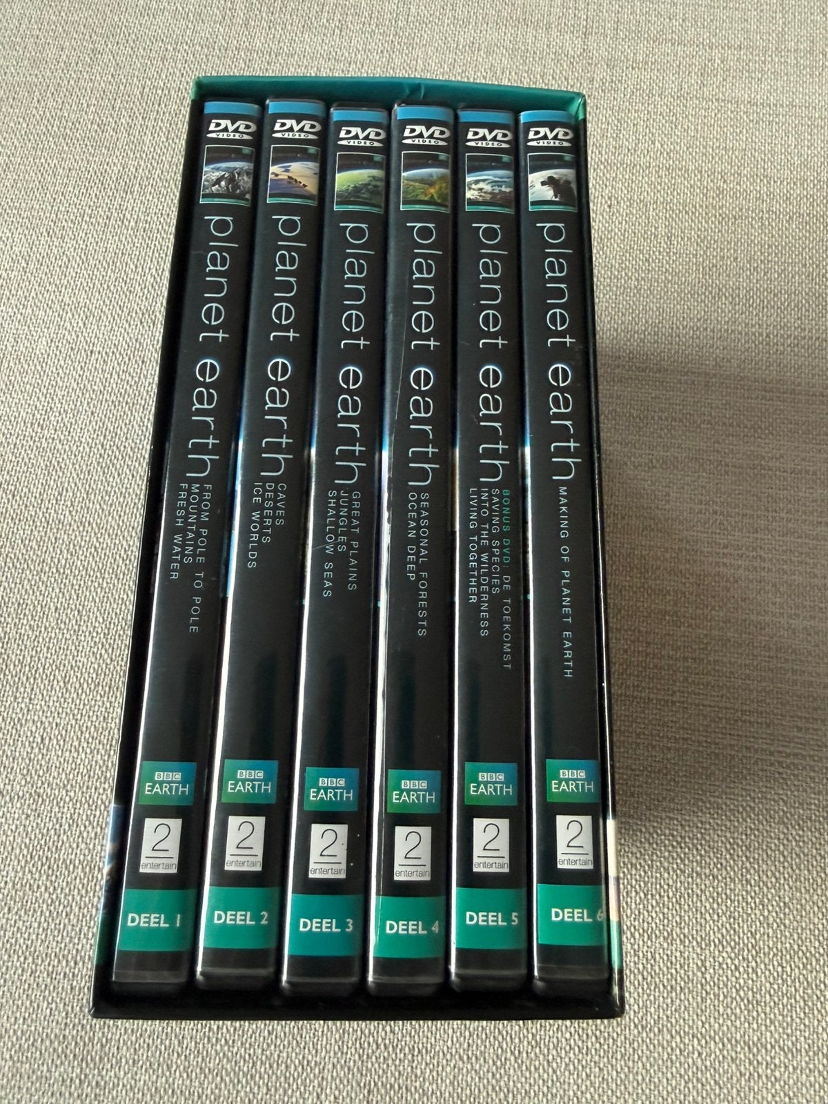 DVD-box BBC Planet Earth –6 DVD’s/11 aflev. + bonusmateriaal, Enlèvement ou Envoi, Néerlandais, Matériel bonus, Néerlandais