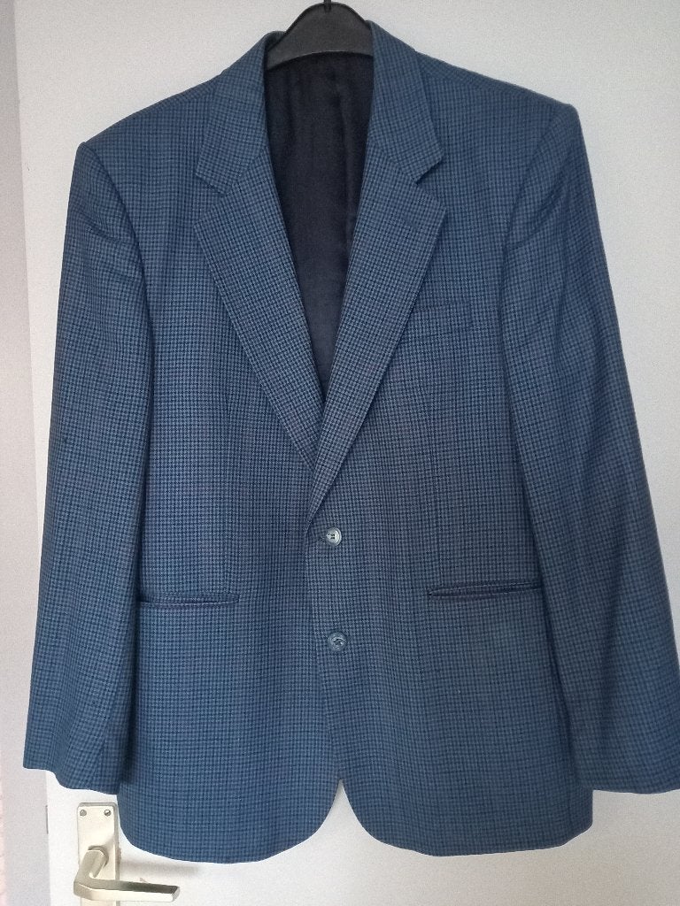 herenvest, Ophalen of Verzenden, Zo goed als nieuw, Maat 52/54 (L), Blauw