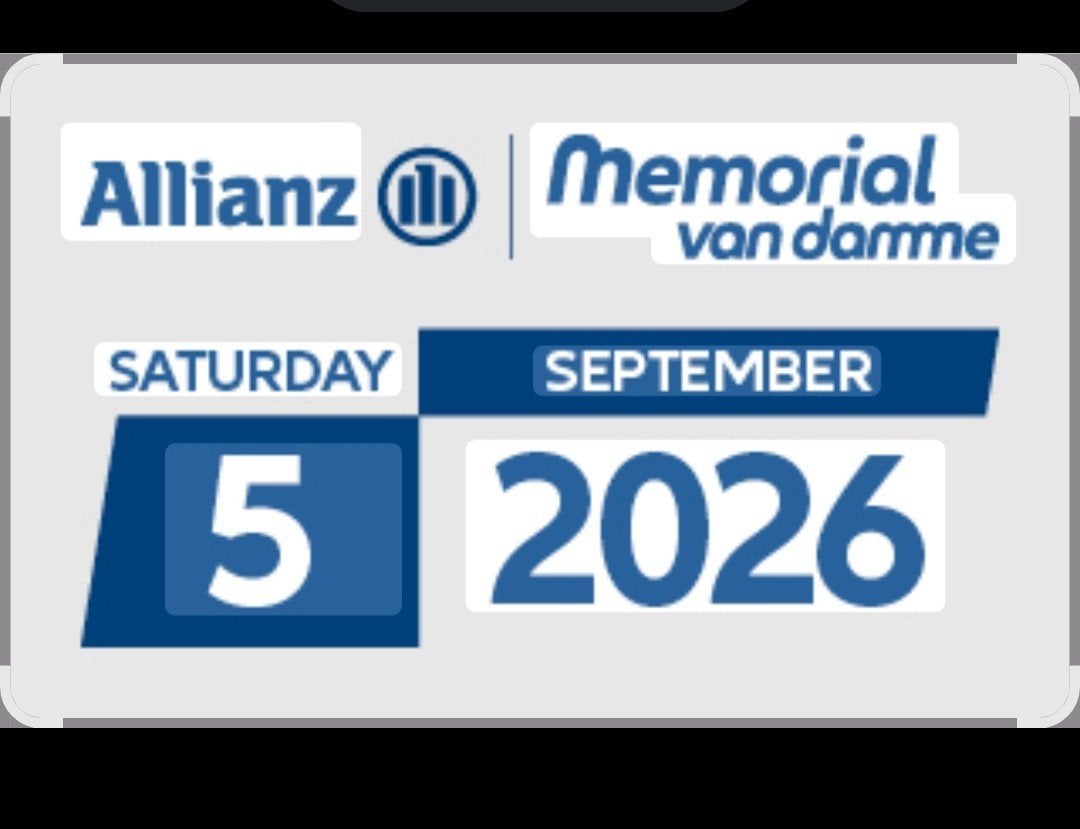 2 tickets Mémorial van damme ‼️
