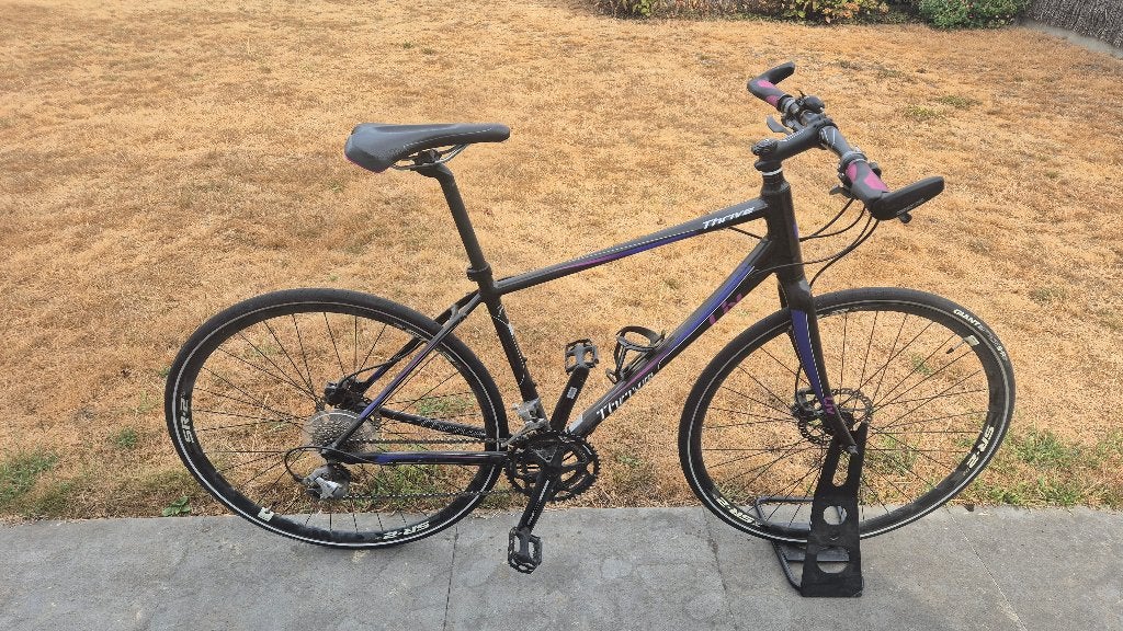 Sportieve Damesfiets, Fietsen en Brommers, Ophalen, Gebruikt, Schijfrem, Giant
