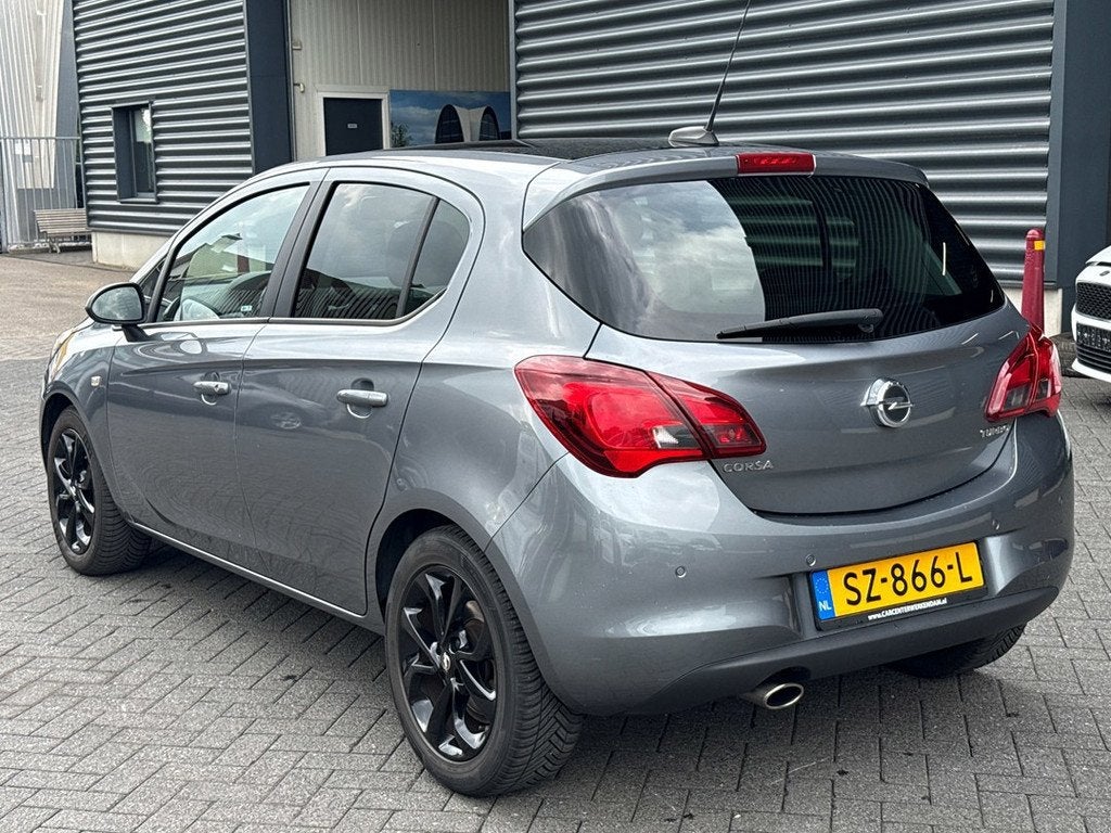 Opel Corsa 1.4-16V Design Edition, Cruise control, Airco, PD, Argent ou Gris, Euro 6, 1137 kg, Electronic Stability Program (ESP)