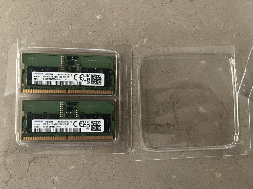 Laptop RAM DDR5, Computers en Software, RAM geheugen, Ophalen of Verzenden, Zo goed als nieuw, DDR5, Laptop