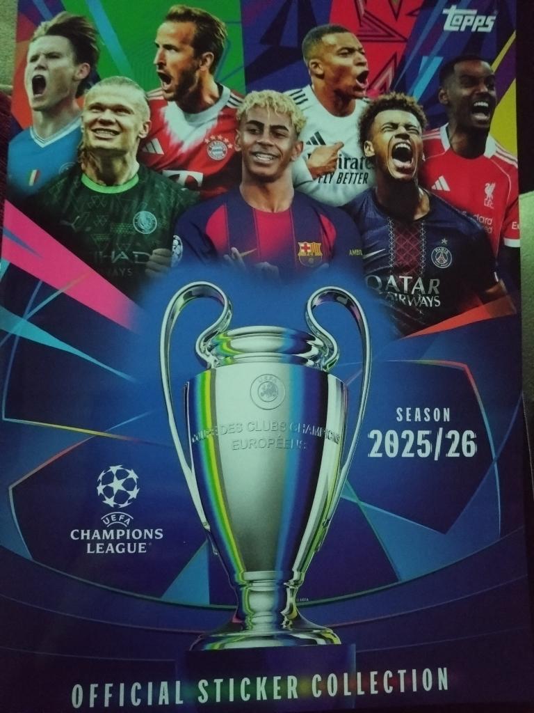 Gezocht Topps Champions League stickers 2025/26, Enlèvement ou Envoi, Neuf, Plusieurs autocollants