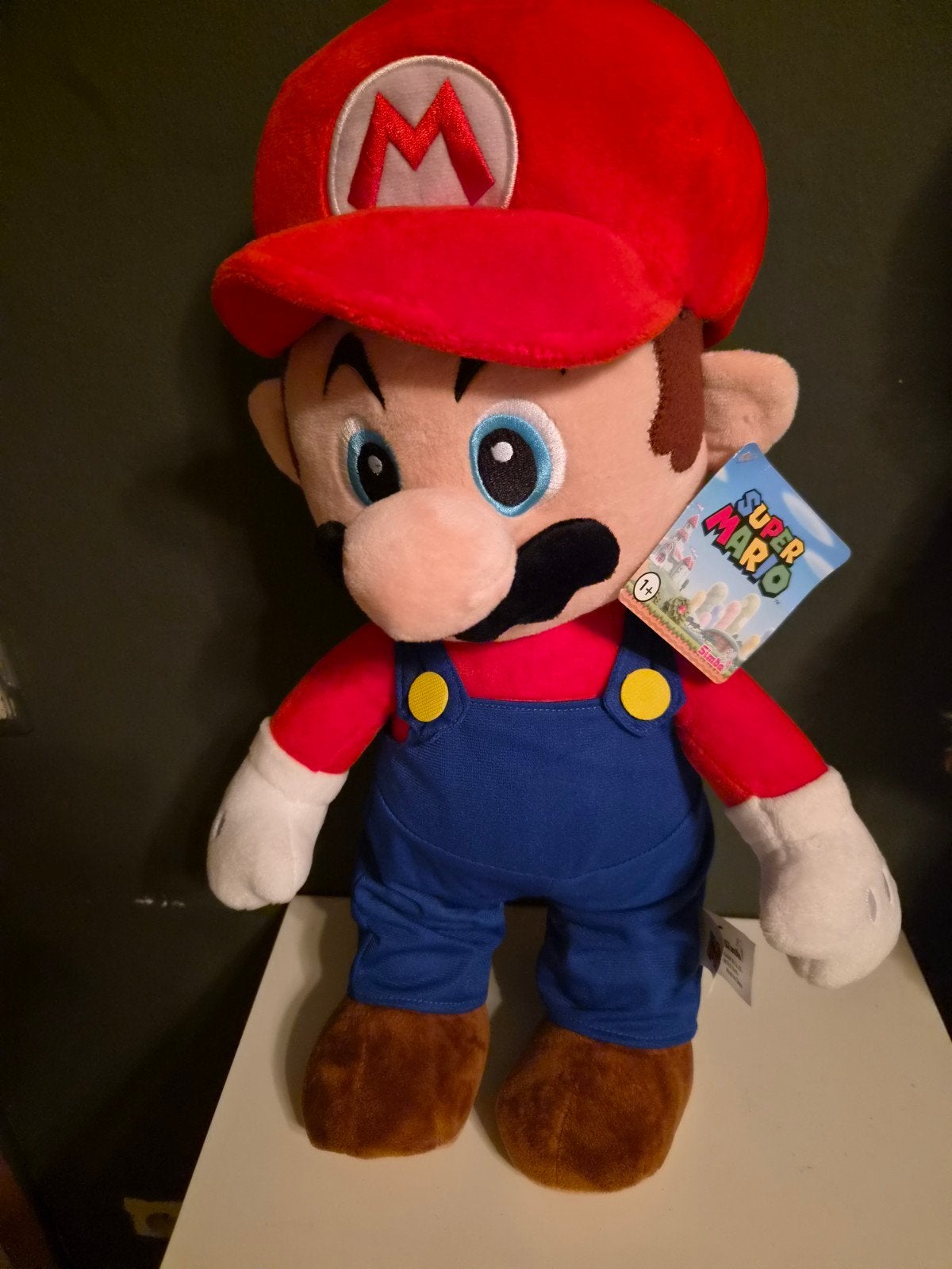 super Mario knuffel ongebruikt 48cm, Kinderen en Baby's, Super Mario, Ophalen of Verzenden
