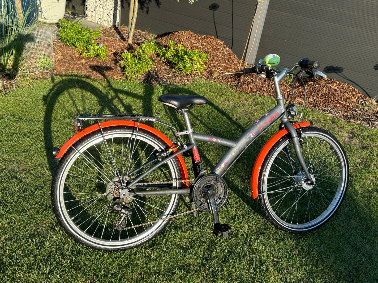 Fiets B’twin 24 inch, Ophalen, Velgrem, Versnellingen, Gebruikt