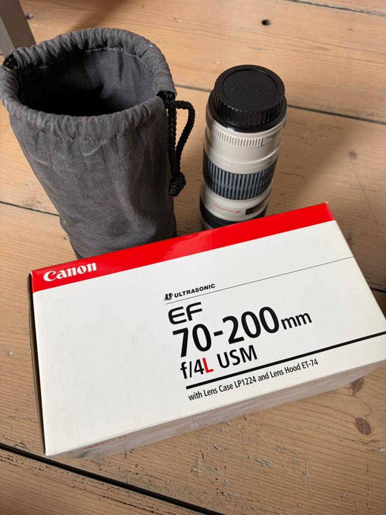 Canon EF 70-200mm f/4L USM – Canon L-telelens, TV, Hi-fi & Vidéo, Photo | Lentilles & Objectifs, Comme neuf, Téléobjectif, Enlèvement