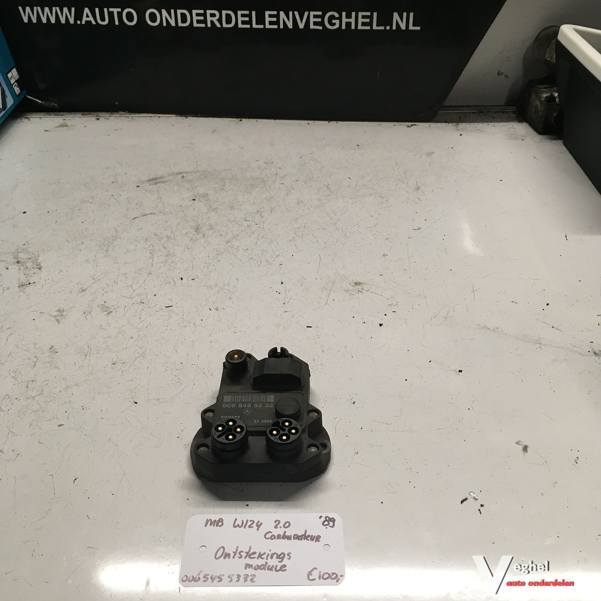 Mercedes W124 2.0 Benzine Automaat  Onstekingsmodule  006 54, Gebruikt, -, -, Ophalen of Verzenden