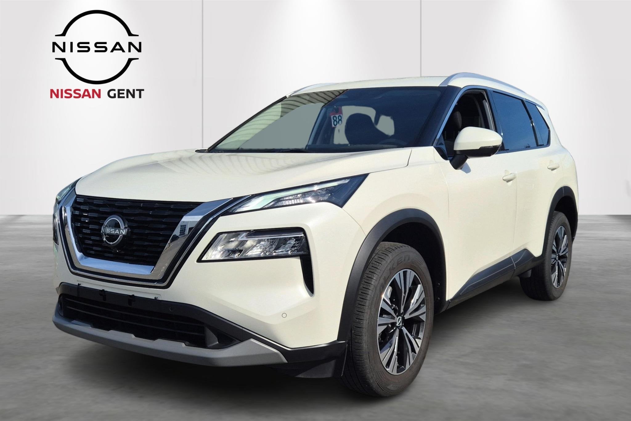Nissan X-Trail Mild-Hybrid 163 X-Tronic N-Connecta 7 Zitplaa, Auto's, Nissan, Stof, Zwart, 2000 kg, 120 kW