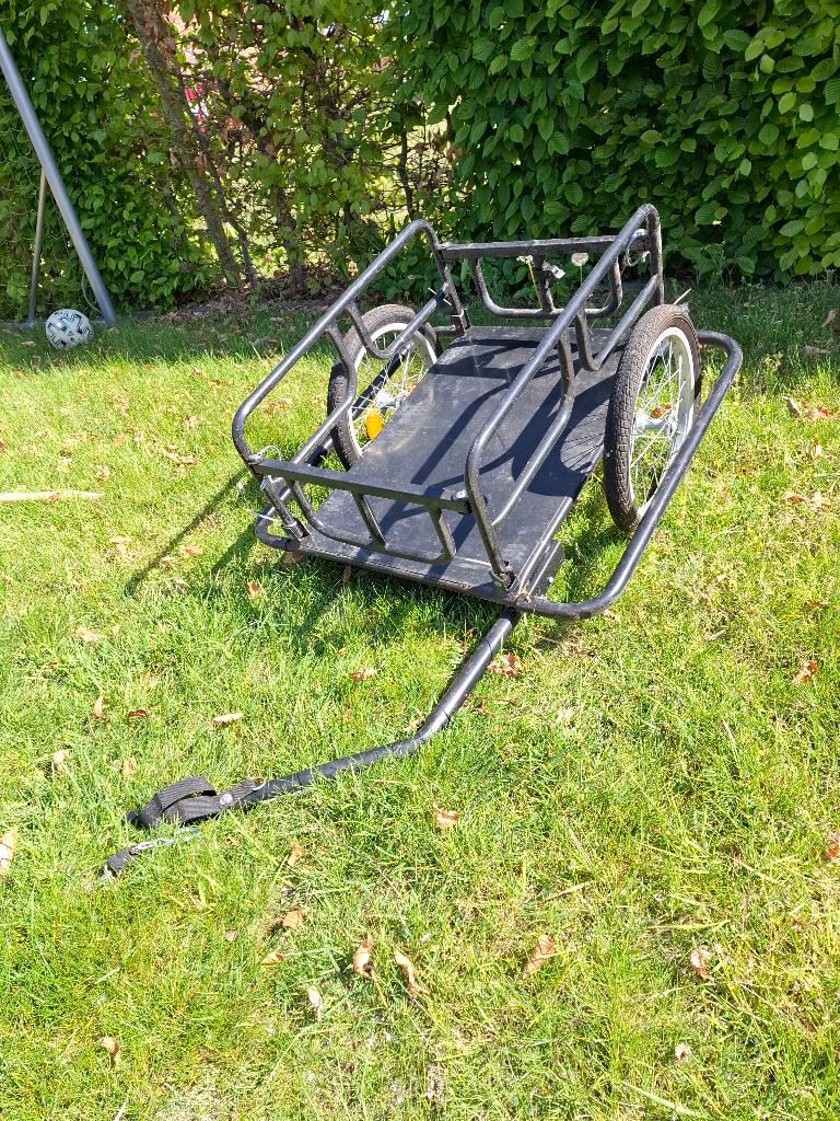 fietskar / transportkar, Fietsen en Brommers, Fietsaccessoires | Aanhangwagens en Karren, Ophalen, Gebruikt, Opvouwbaar