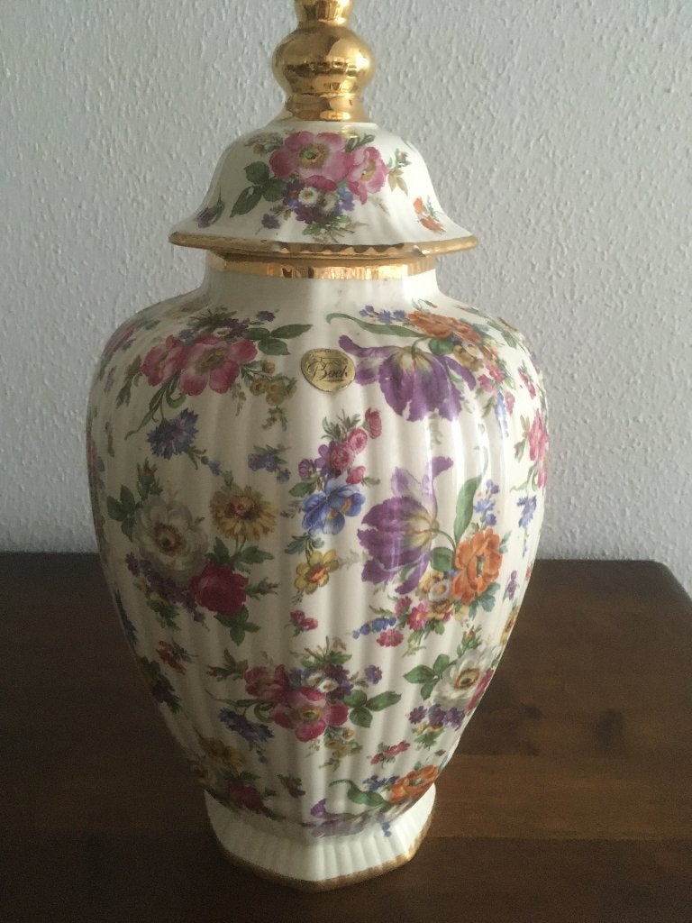 Boch vaas, Ophalen, Vintage, Meerkleurig, Zo goed als nieuw
