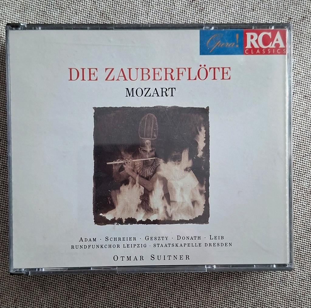 Double CD Die Zauberflöte-Mozart RCA Classic, Enlèvement