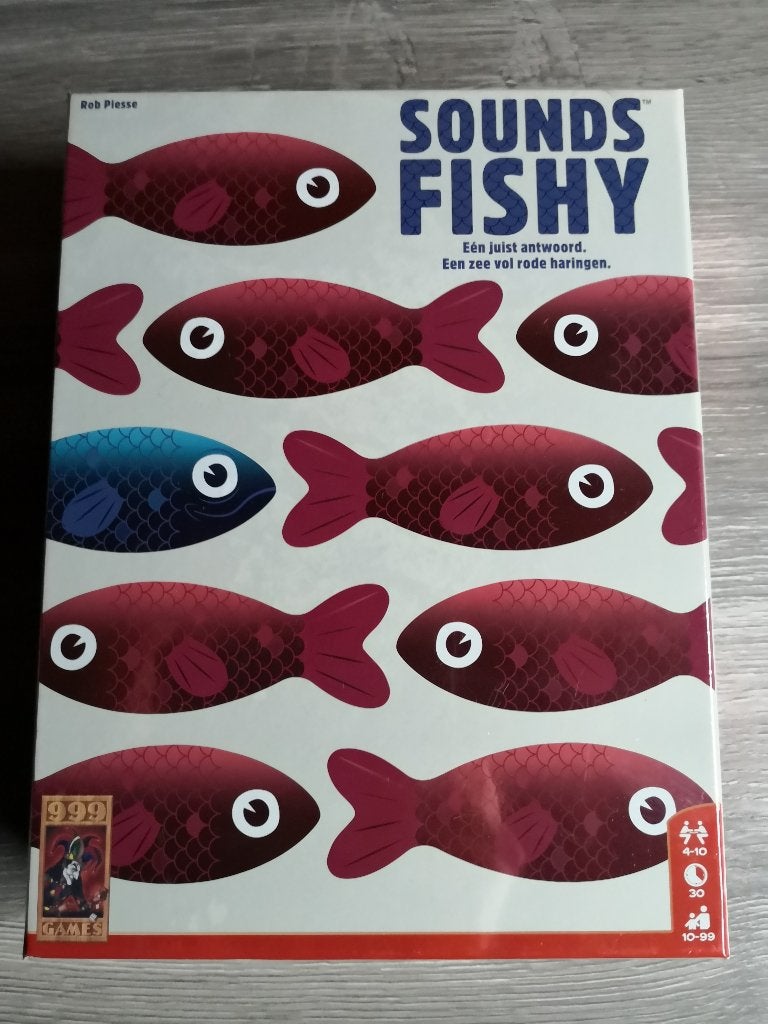 999 Games Sounds Fishy Gezelschapsspel, Hobby en Vrije tijd, Ophalen