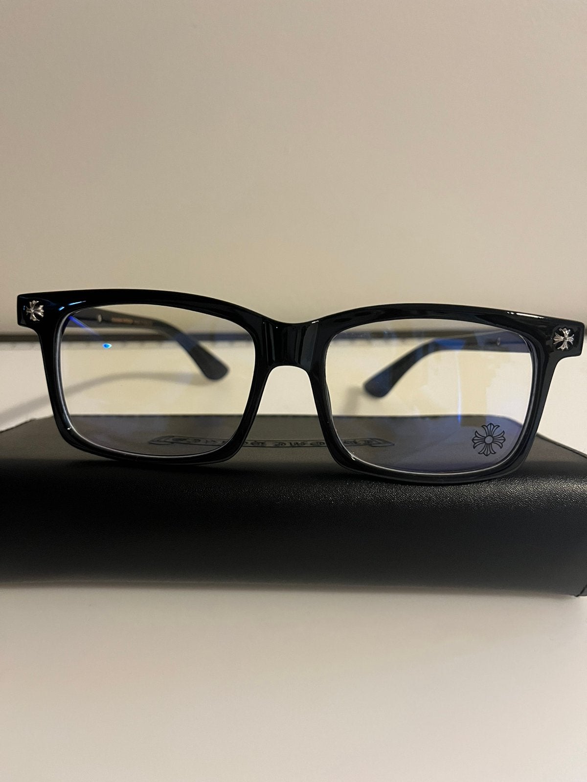 Chrome hearts bleu light, Overige merken, Verzenden, Zwart, Zo goed als nieuw