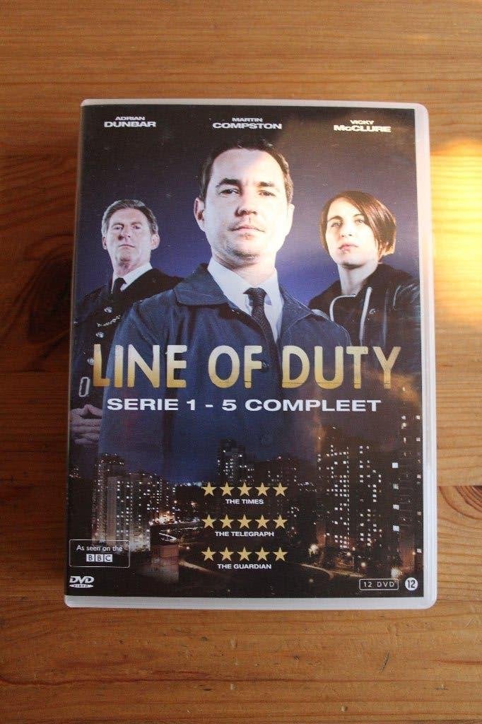 Line of duty  seiz 1 t/m 5       fantast. crime serie, CD & DVD, DVD | TV & Séries télévisées, À partir de 12 ans, Enlèvement ou Envoi